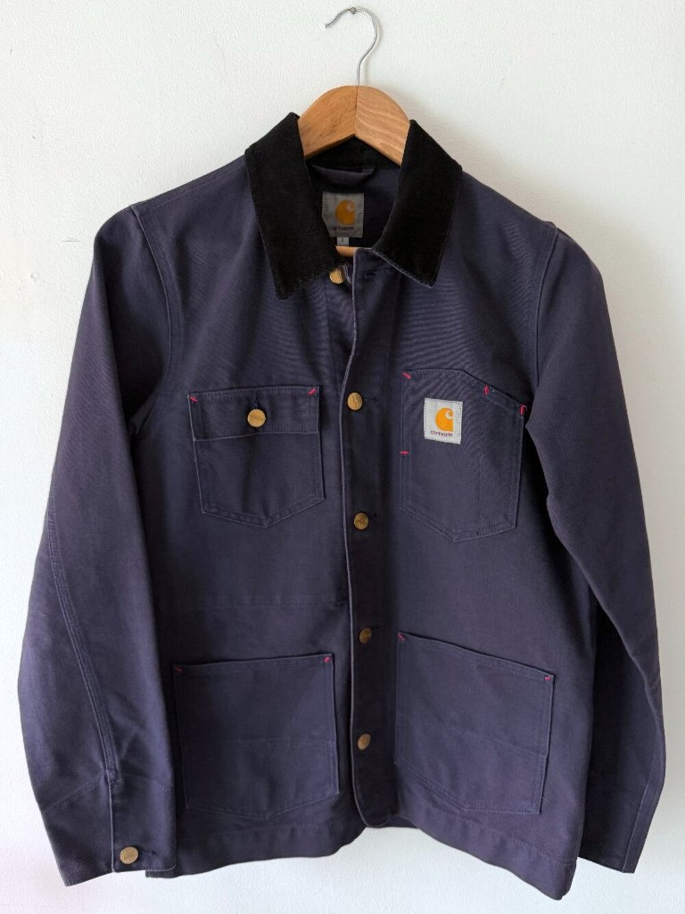 Rare Carhartt WIP navy/purple State Coat (pre-Michigan model)